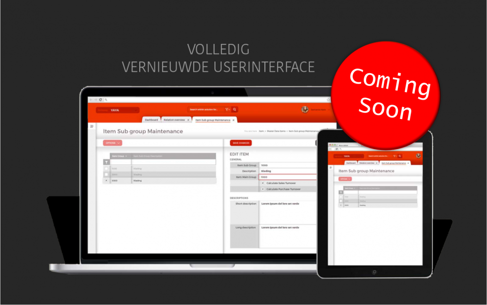 user interface xl-enz